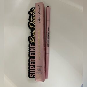 New Too Faced super fine brow detailer. Shade Auburn.